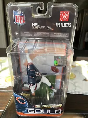 Mcfarlane Nfl Series 24 Bears K Robbie Gould Variant #197/2500 Figure Sealed • $58