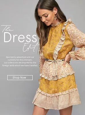 $125 • Buy Tigerlily Emica Mini Dress - Size 12 (Bnwt)