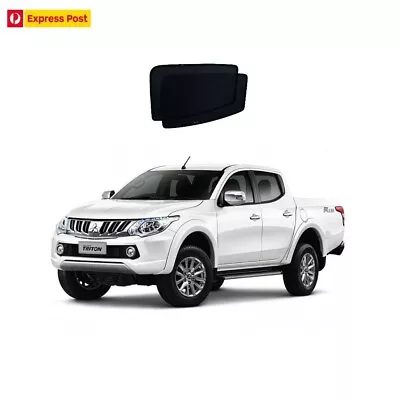 Koabrella Magnetic Window Sun Shade For Mitsubishi Triton (2015-present) UVE 87% • $129