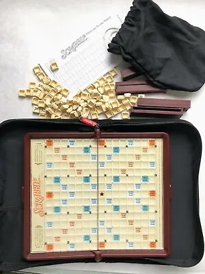 Scrabble Travel Folio Game Replacement Pieces Snap Letter Tiles As Low As 0.40ea • $0.99