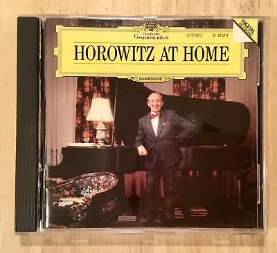 Horowitz At Home - Deutsche Grammophon (CD 1989) Piano Mozart Liszt Schubert • $1.95