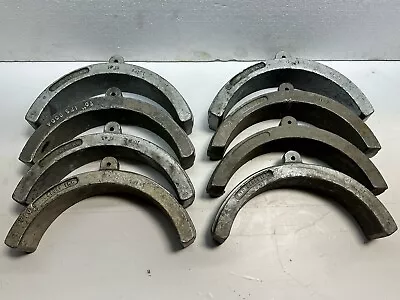 (8) Mcelroy 10” IPS Inserts 12072 For 412 618 Pipe Fusion Machine Full Set • $1250