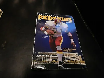 Washington Redskins Magazine 1997 Press Guide Terry Allen • $5.49