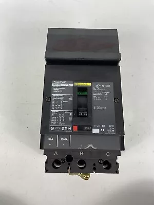 Square D HGA36150 PowerPact Circuit Breaker 150 AMP 600 VAC 3 Pole I-line 150A • $479.95