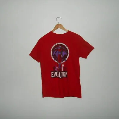 Evolution Movie By Marvel Apparel Magneto Graphic T-Shirt Short Sleeve Size L • £15.44