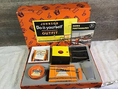 Vintage 1950's Johnson No. 1  Darkroom Film Developing Photographic Outfit • £28.87