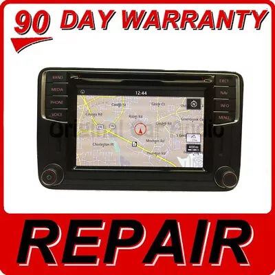 Repair Your 2016 - 2019 Volkswagen OEM GPS Navigation Touch Screen Replacement • $314.10