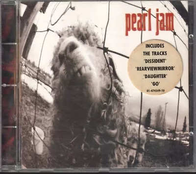 Pearl Jam Vs CD Europe Epic 1993 With Hype Sticker On Front 4745492 • $13.24