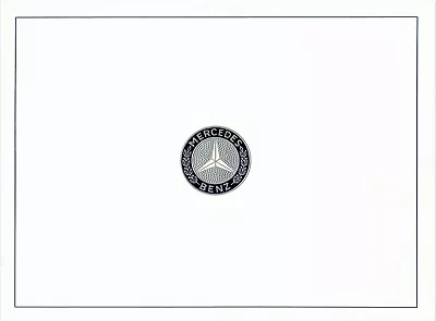 1979 Mercedes-Benz 240 280 300 450SEL 450SL 450SLC 64 Page Deluxe Sales Brochure • $13.99