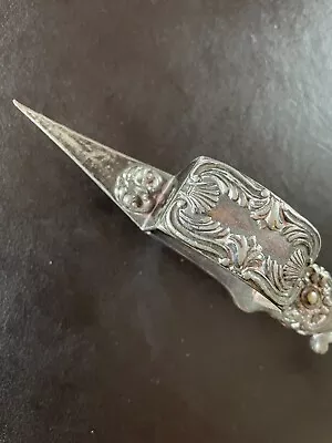 £49 • Buy Vintage Silver Plated Candle Snuffer