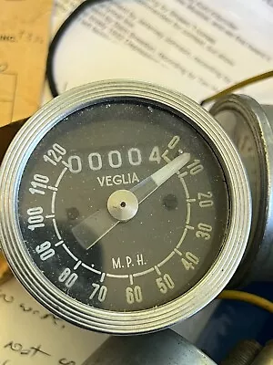 Veglia Speedometer M- 506 Benelli 120mph NOS • $100