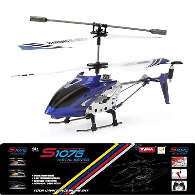 Syma S107G RC Helicopter 3.5CH Phantom Metal Mini Remote Control Helicopter GYRO • $22.06