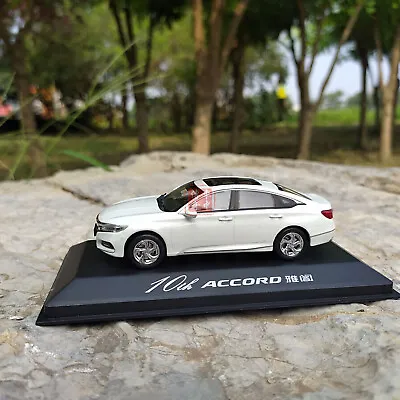 1:43 Honda 10th Generation All New Accord Diecast Model White Color  • $49.99