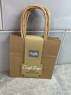 Craft Bags 14cm Set Of 5  For Crafting And Gifting • £1.99