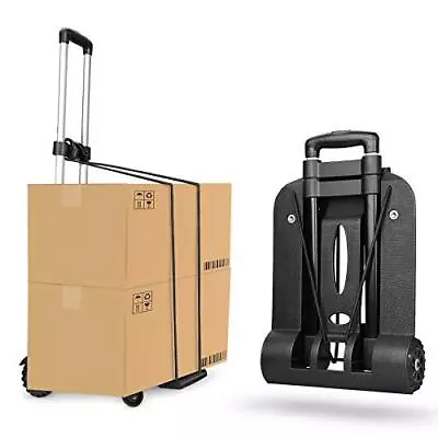  Folding Hand Truck 4 Wheel-roate 75 Kg/165 Lbs Heavy Duty 4 Wheels Rotate • $63.45