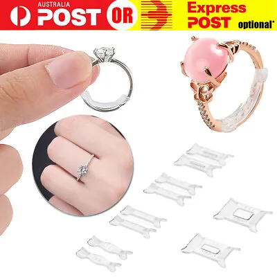 12PCS Invisible Tightener Ring Size Reducer Resizing Adjuster Pad Resizing Tools • $3.95