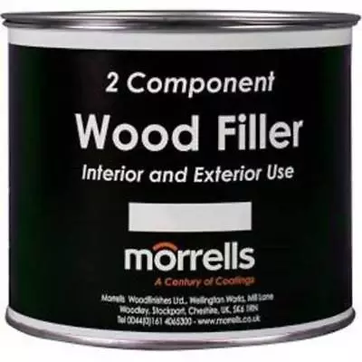 Morrells Two-Part Coloured Wood Fillers 750ml With Hardener  • £22.99