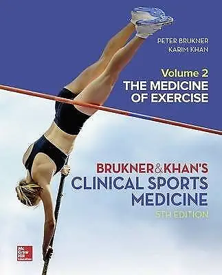 £67.01 • Buy Clinical Sports Medicine The Medicine Of Exercise