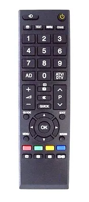 £6.37 • Buy NEW Replacement Toshiba CT-90345 Regza TV Remote Control UK Stock NEW UK STOCK