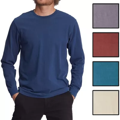 Billabong Men's Essential Wave Vintage Washed Premium Long Sleeve Tee T-Shirt • $19.99