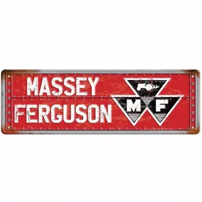 Massey Ferguson Logo Metal Street Sign AGCO 03949 • $39