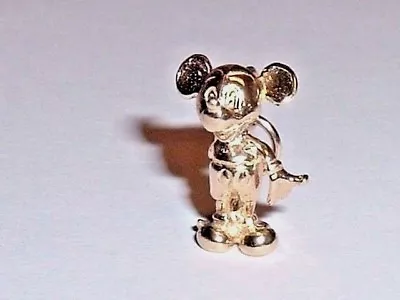  14k YELLOW GOLD 3D DISNEY MICKEY MOUSE PENDANT CHARM  • $245