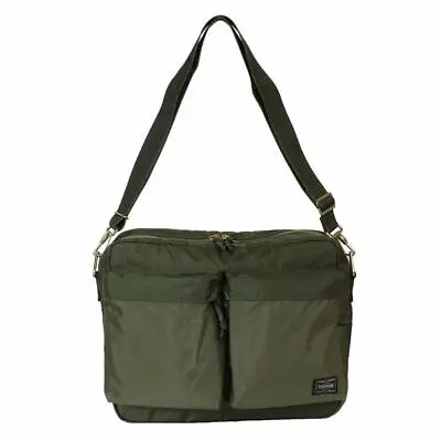$179.80 • Buy PORTER FORCE Yoshida Shoulder Bag 855-07415 Olive Drab  Made In Japan