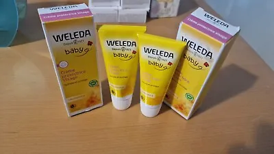 £10.99 • Buy Weleda Baby Protective Cream Face Calendula 2 Pack 50ml