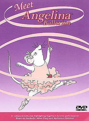 Angelina Ballerina - Meet Angelina Ballerina (DVD 2004) AMAZING DVD IN PERFECT  • $4.50