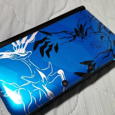 $135 • Buy Only Console 3DS LL XL Pokemon X Y Pack Xerneas Yveltal Blue Limited Used