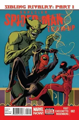 🕷 SUPERIOR SPIDERMAN TEAM-UP # 2 / MARCO CHECCHETTO Cover / VGC 2013 MARVEL • $1.79