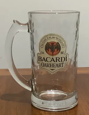 Bacardi Oakheart Glass Tankard Bacardi Oakheart Glass Tankardbacardi Glass • $8.99