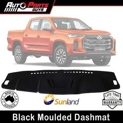 Fits LDV T60  SK8C 11/2017 2018 2019 2020 2021 2022 2023 Black Dashmat* • $89.99