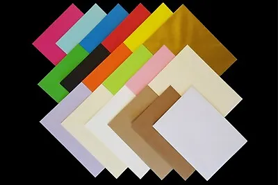7x5 (133mmx184mm) Coloured Envelopes For Crafts Greeting Cards Party Invitations • £29.50