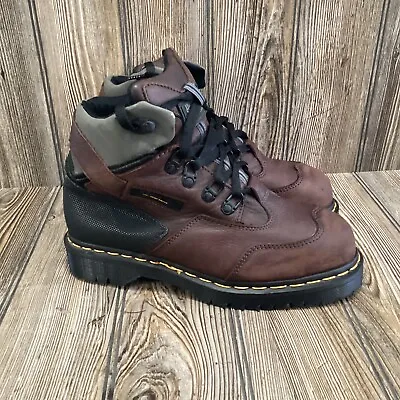 Doc Dr Martens Boots Mens UK 7 US 8 Vintage England Brown Leather Classic Boots • $79.99