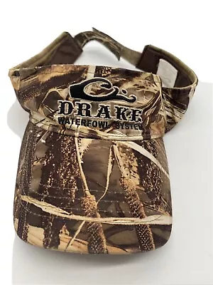 DRAKE WATERFOWL 16802 VISOR MAX4 CAMO 8468 Hook And Latch Adjustable Strap • $9.71