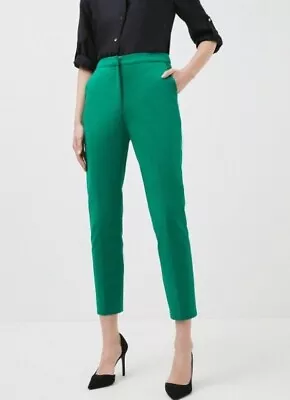 Karen Millen Essential Techno Woven Trouser-size 16 • £5