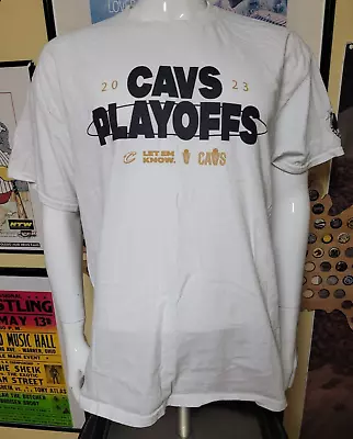 Cleveland Cavaliers Cavs 2023 NBA Playoffs T Shirt XL Let Em Know • $12.99