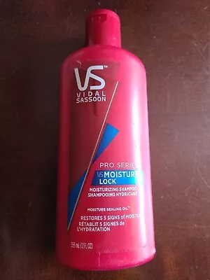 1 Vidal Sassoon Pro Series Moisture Lock Shampoo 12 Fl Oz (H10) • $46