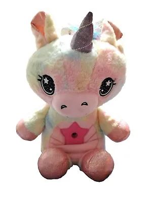 Star Belly Dream Lites Rainbow Unicorn JML Soft Toy With Lights Show Teddy Bear  • £12.98