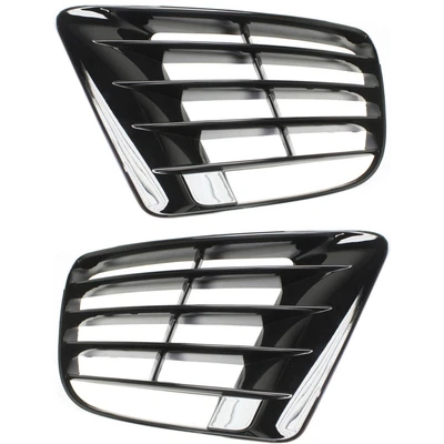 $50.88 • Buy Bumper Grille Set For 2012-13 Volkswagen Golf R Base Front Left And Right Black