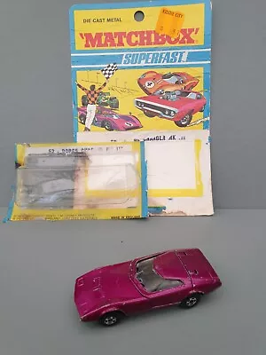 Matchbox Superfast Series - Dodge Charger MK III. 1970. Playworn With Blister. • £4.95