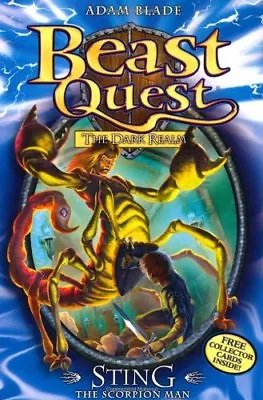 Sting The Scorpion Man (Beast Quest - The Dark Realm) By  Adam Blade • £2.51