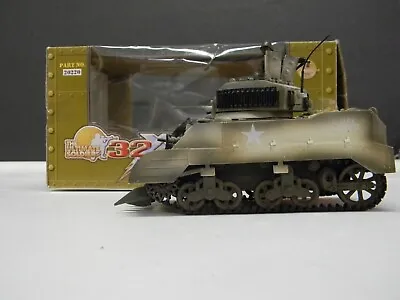 1  WWI1 American M-5 Tank With Bushhog 21st Century 1/32nd (Mar. Listing) • $32.89
