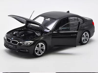 Welly 1:24 BMW 335i Black Diecast Model Car Vehicle Collection Toys Gift  Boy US • $39.58