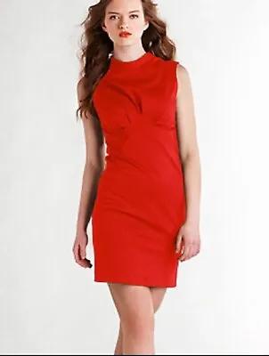 Z SPOKE By ZAC POSEN Red Sleeveless Sheath Dress (Size 4) • $64.99