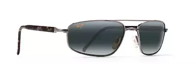 Maui Jim Kahuna 162-02 Sport Gunmetal/Grey Aviator Polarized Sunglasses  #175 • $225