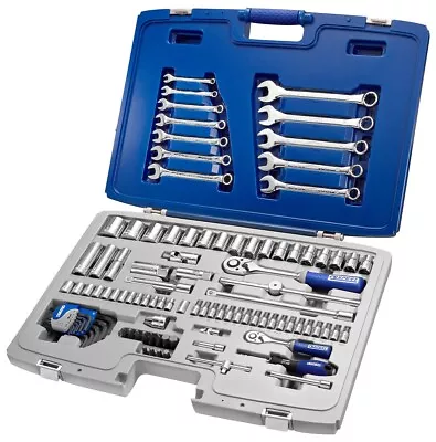 Expert By Facom E032911 101 Piece Socket & Spanner Set - Tool Kit 1/4  & 1/2  Dr • £157.75