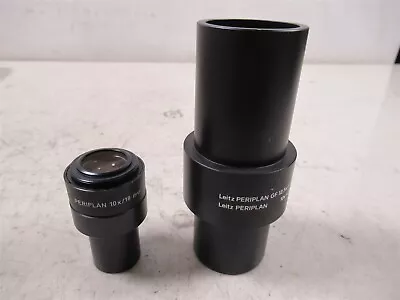 Leitz Periplan GF12.5X Microscope Photo Extension Tube & 10x/18 Eyepiece  • $99.95