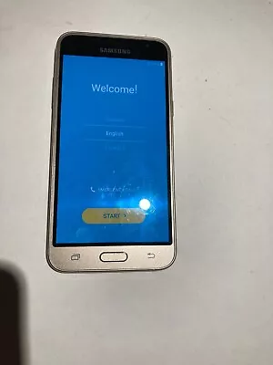 Samsung Galaxy Sol J321AZ 8GB- Gold (Cricket) Smart Phone Broken • $11.20